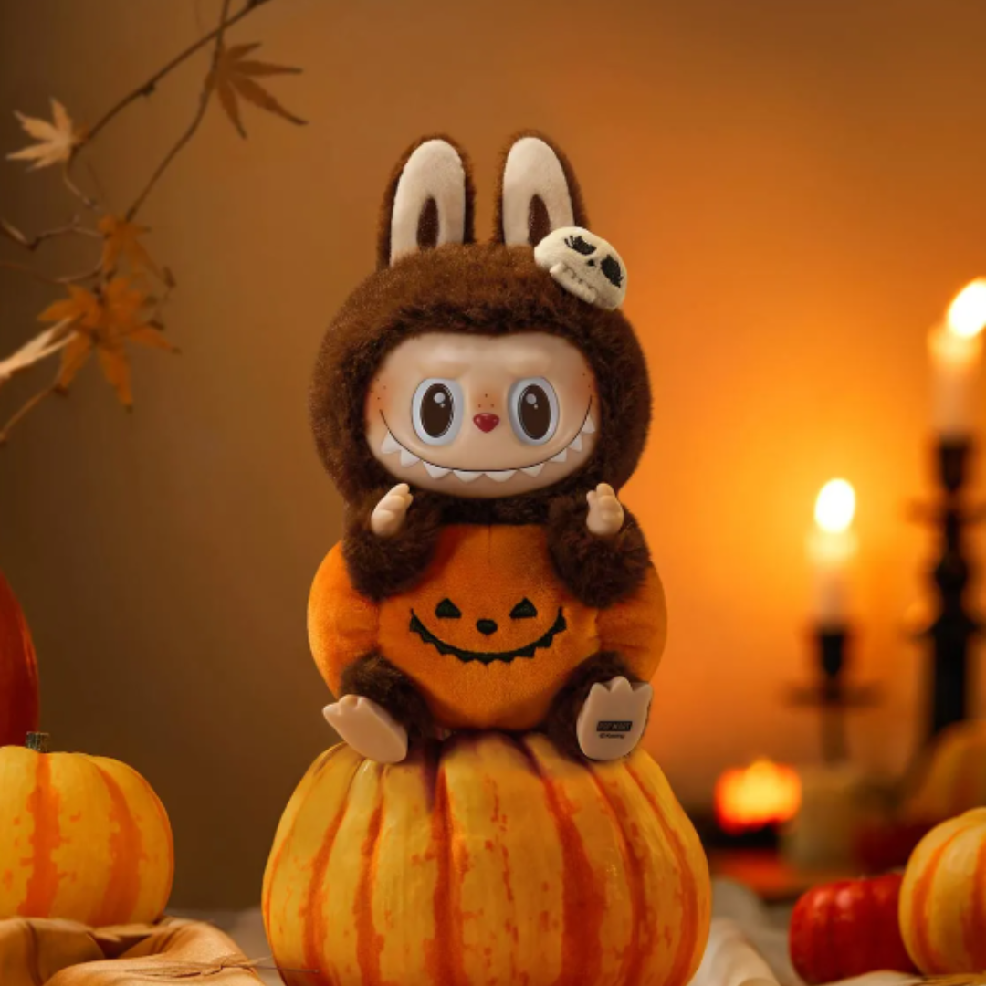 Happy Halloween Sitting Pumpkin (Pre-Order)