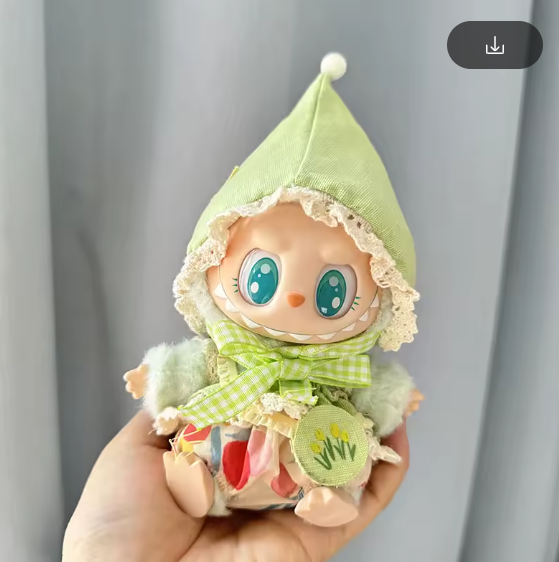 Cottage Girl Dress with Hat