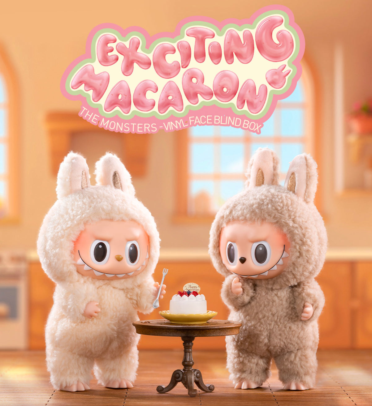 Exciting Macaron Labubu Dolls