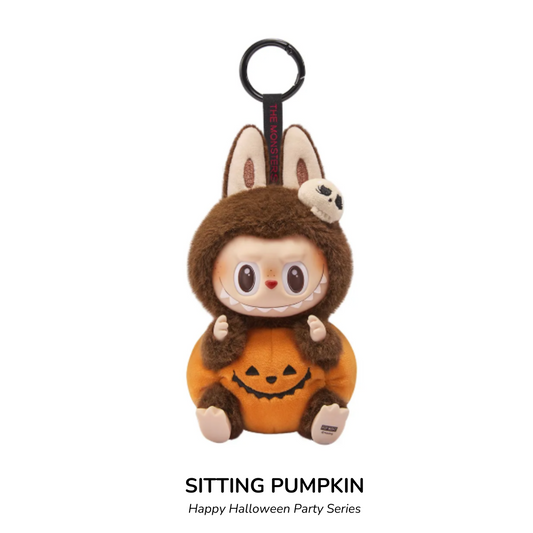Happy Halloween Sitting Pumpkin