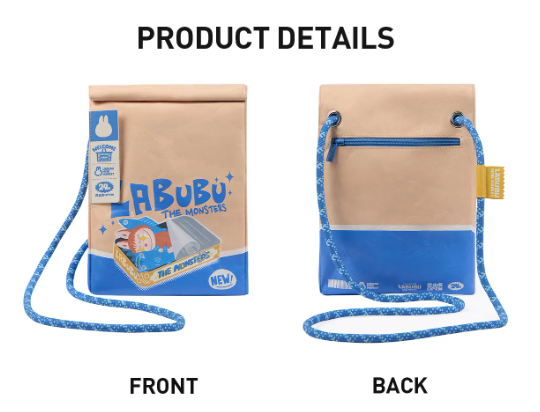 Wacky Mart: Messenger Bag - Labubu
