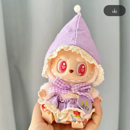 Cottage Girl Dress with Hat